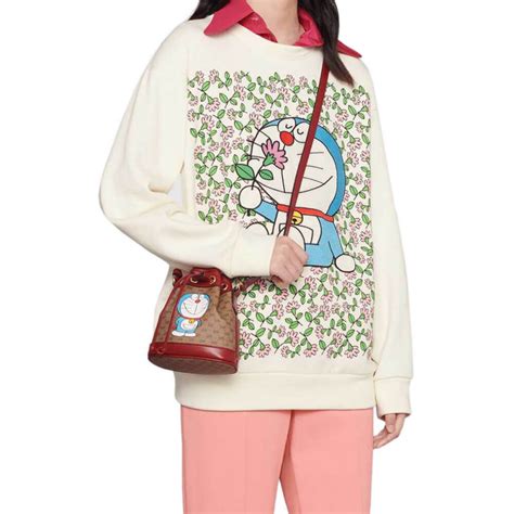 doraemon gucci mini bag|Doraemon x Gucci colors.